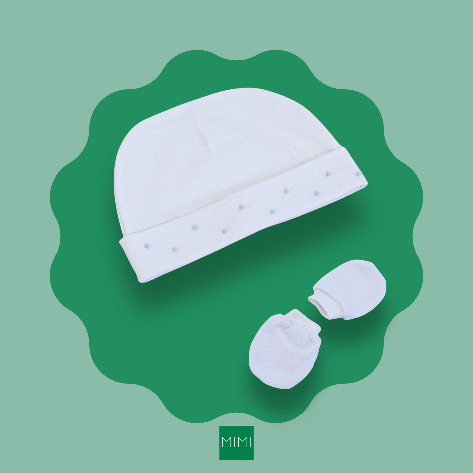 The Mittens and Hat set