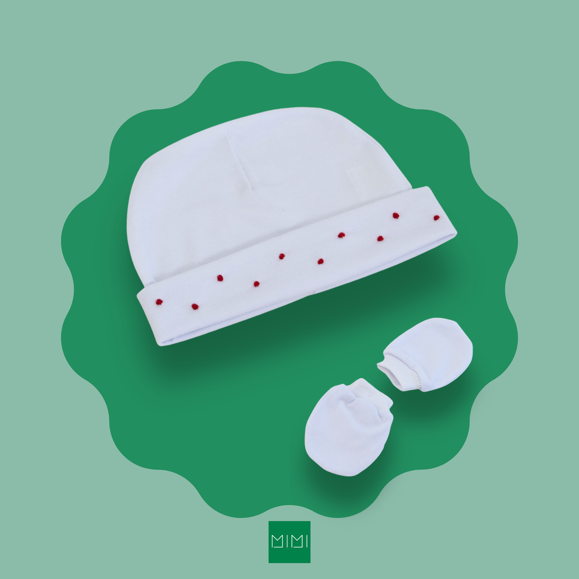 The Mittens and Hat set