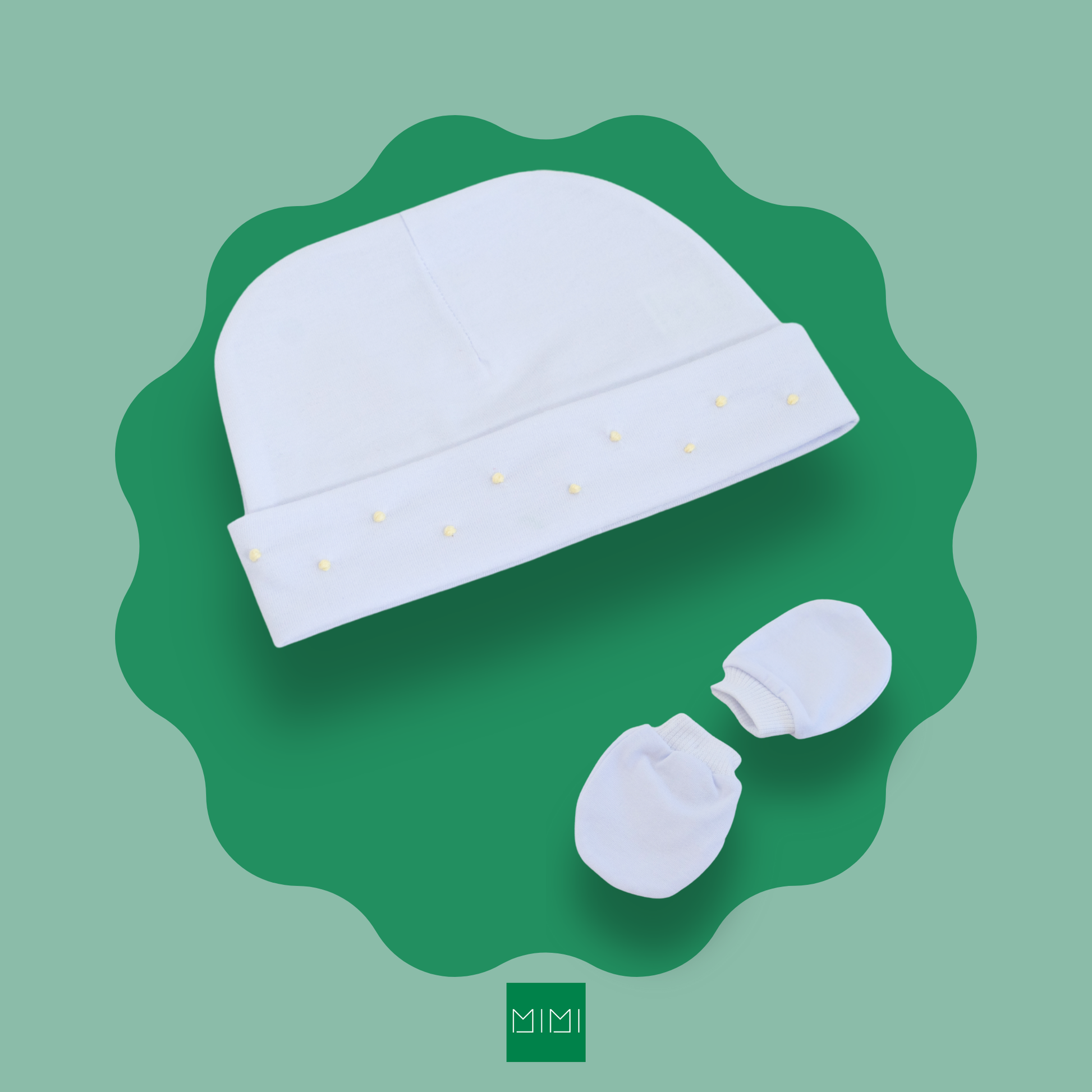 The Mittens and Hat set