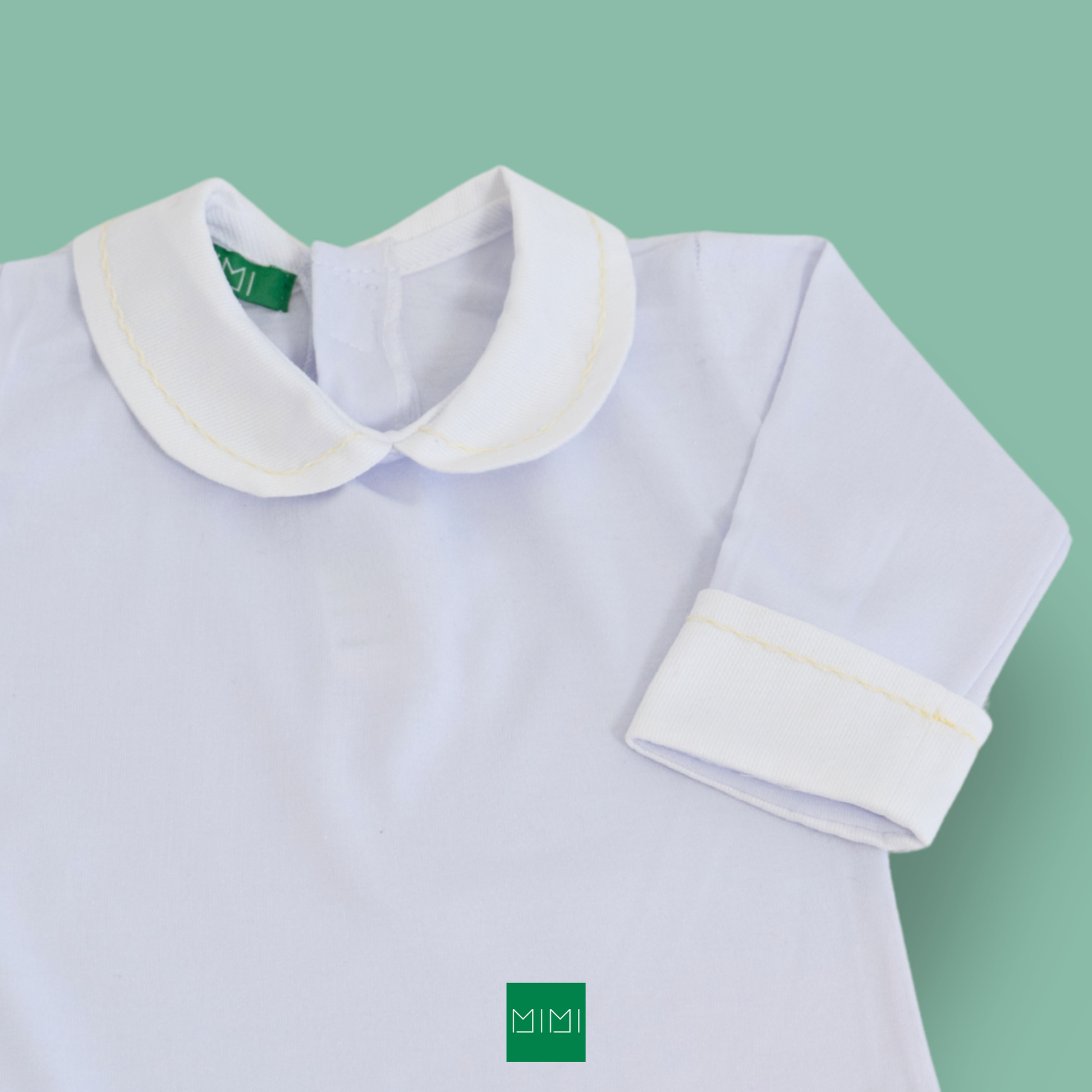 Classic Hand Embroidered Long Sleeved Onesie/Bodysuit