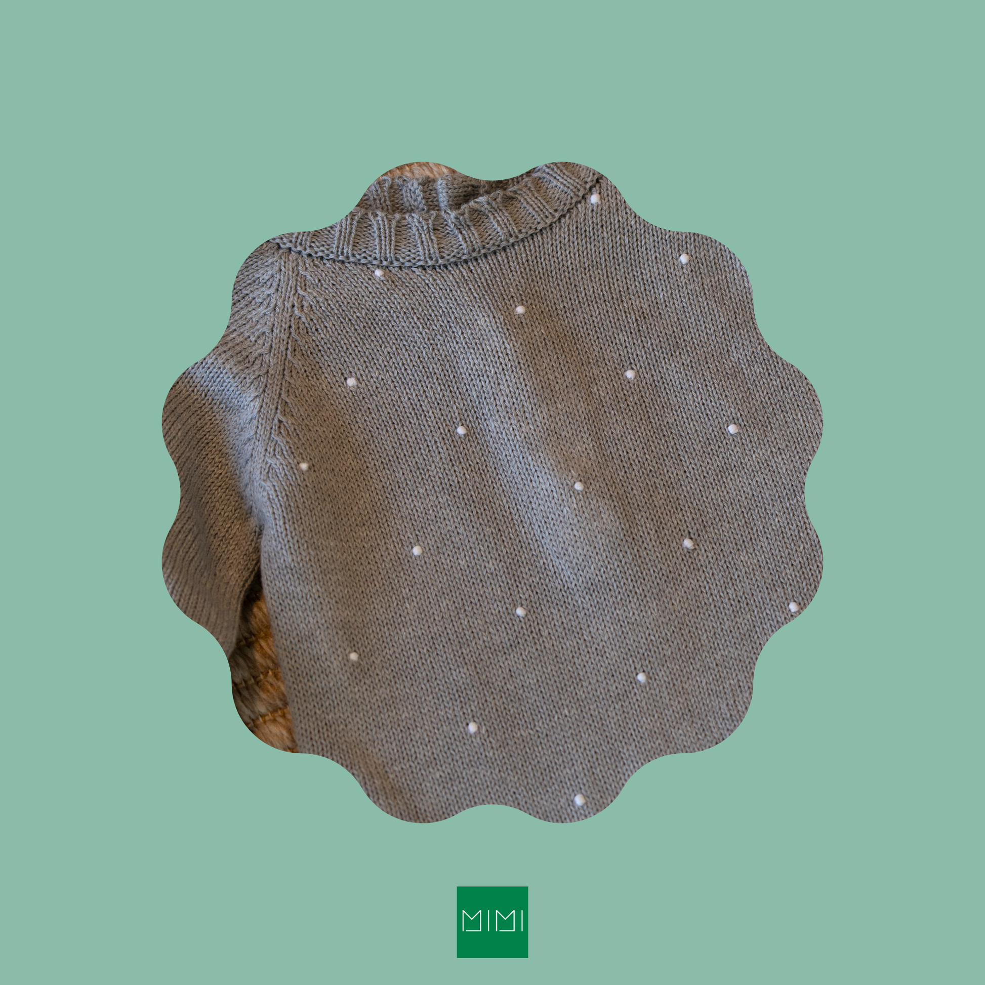 Classic Polka Dot Knit Romper