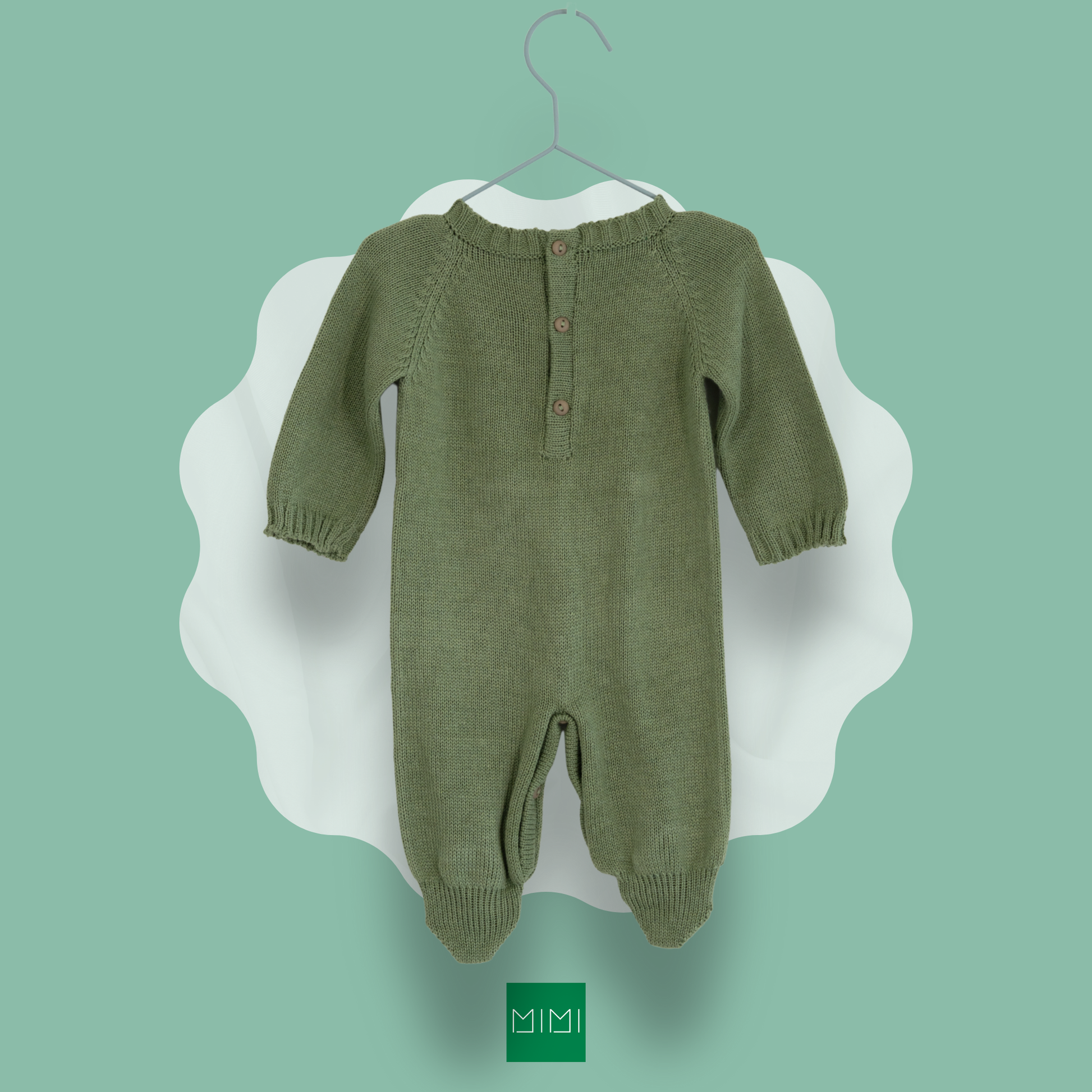 Classic Polka Dot Knit Romper