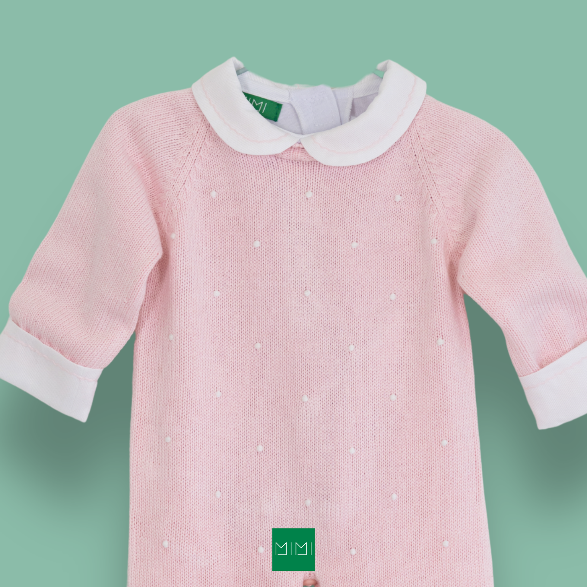 Classic Hand Embroidered Long Sleeved Onesie/Bodysuit