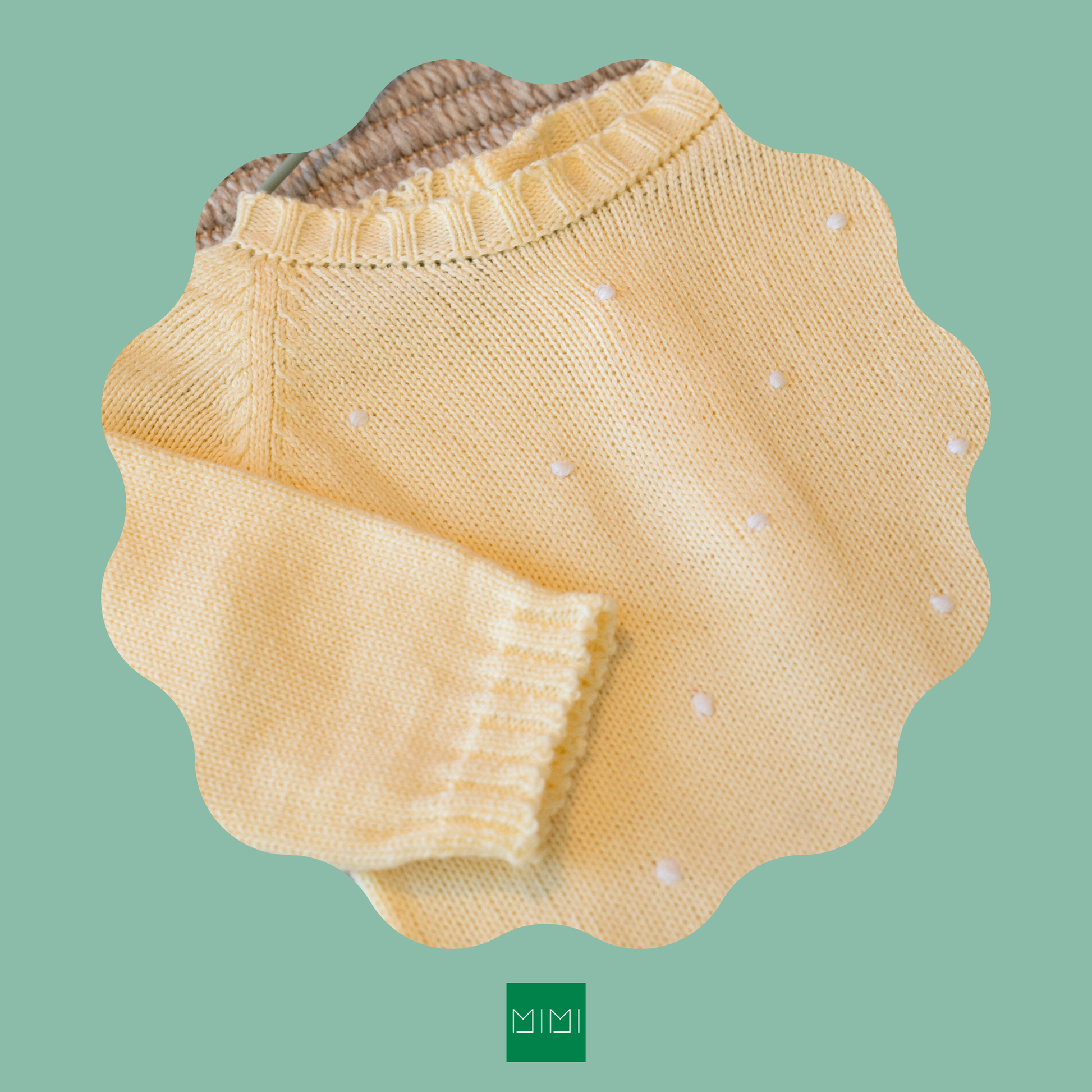 Classic Polka Dot Knit Romper